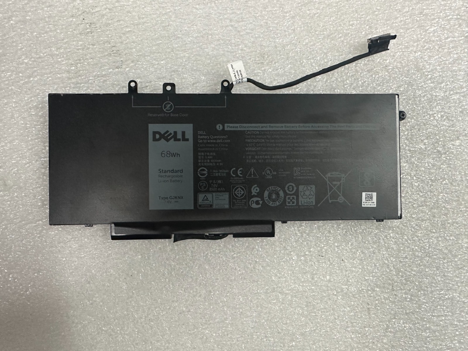 Dell Latitude 5590 genuine original battery MT31P KCM82 -Excellent in Dell bios Laptop Battery product photo 1