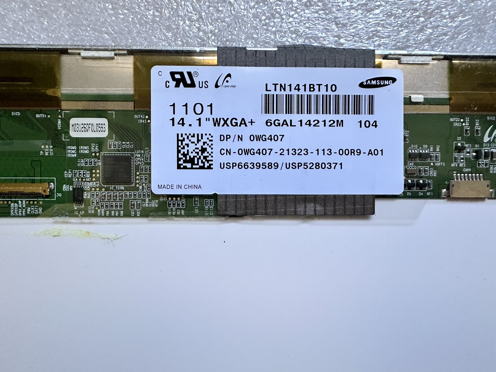 Samsung 14.1" Laptop Matte Screen LCD Display Panel LTN141BT10 Mark on screen Laptop Screen LTN141BT10-005 product photo 3