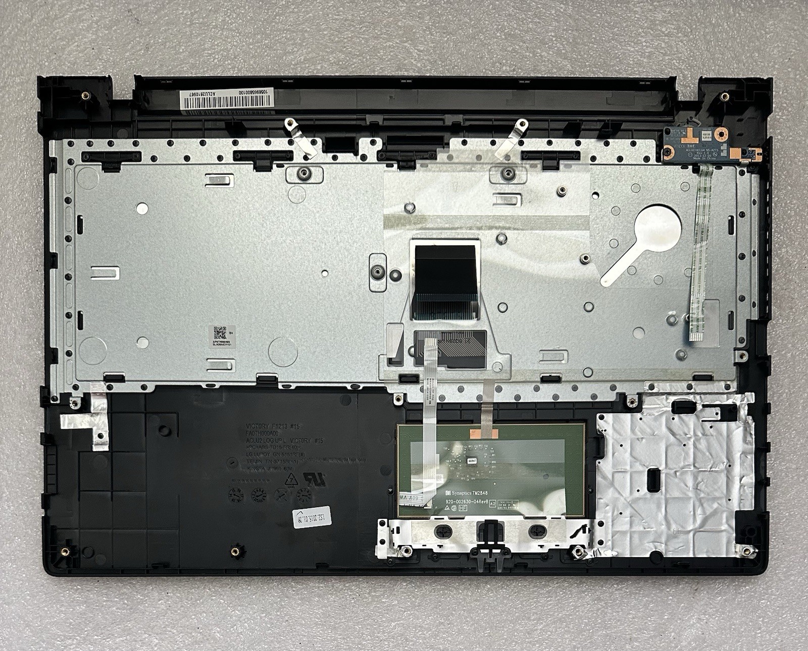 Lenovo G50 15.6" Palmrest Keyboard Touchpad AP0TH000400, Black Palmrest Keyboard Assembly product photo 2