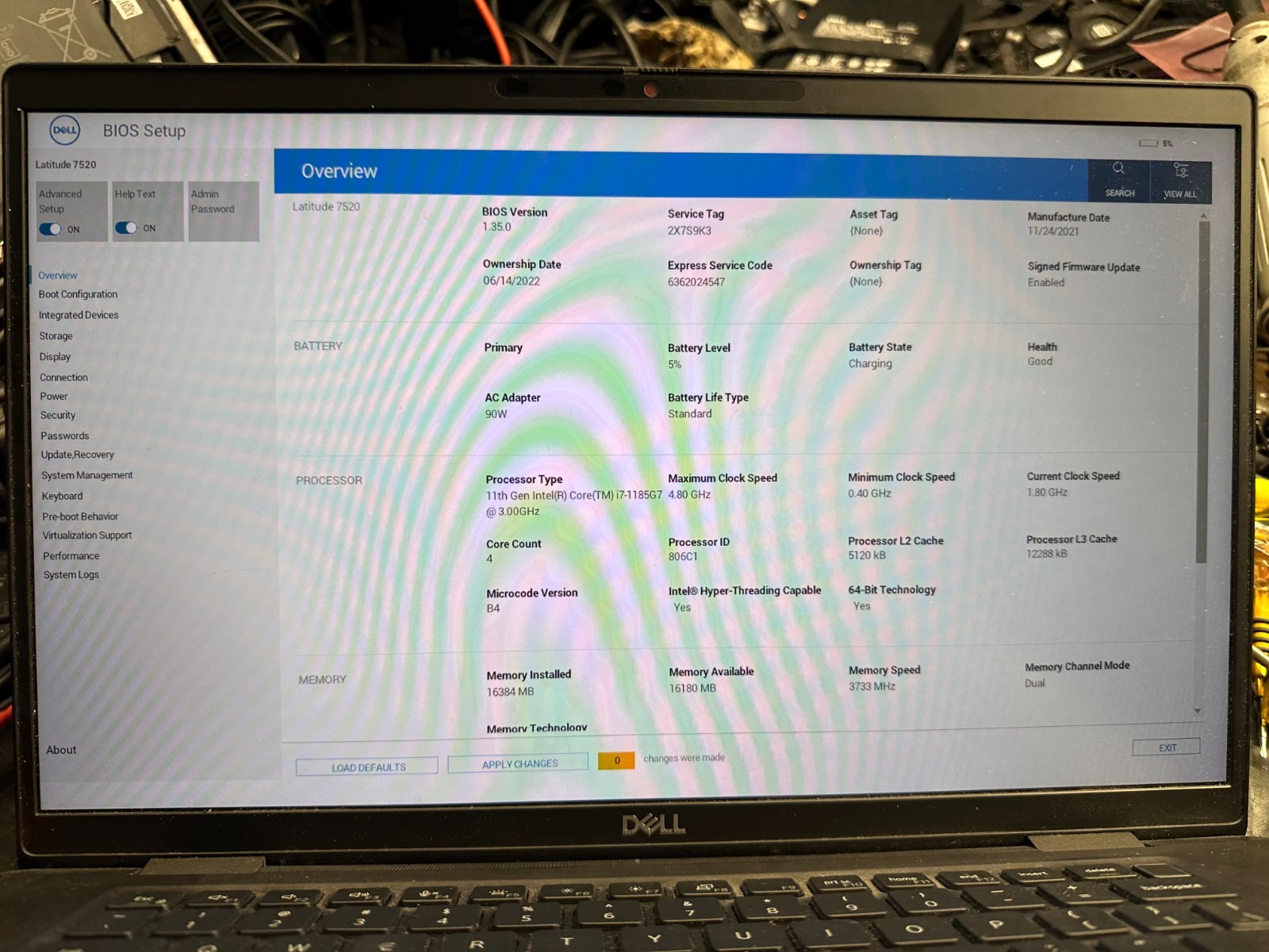 Dell Latitude 7520 15.6 FHD complete lcd screen display panel assembly LCD Screen Assembly product photo 3