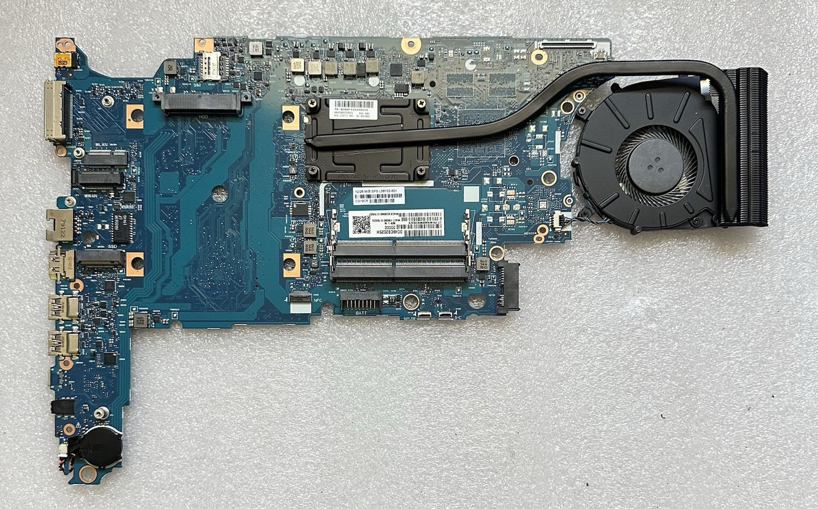 HP ProBook 650 G5 Intel Core i5-8365U 1.60 GHz Motherboard L58733-601 product photo 1