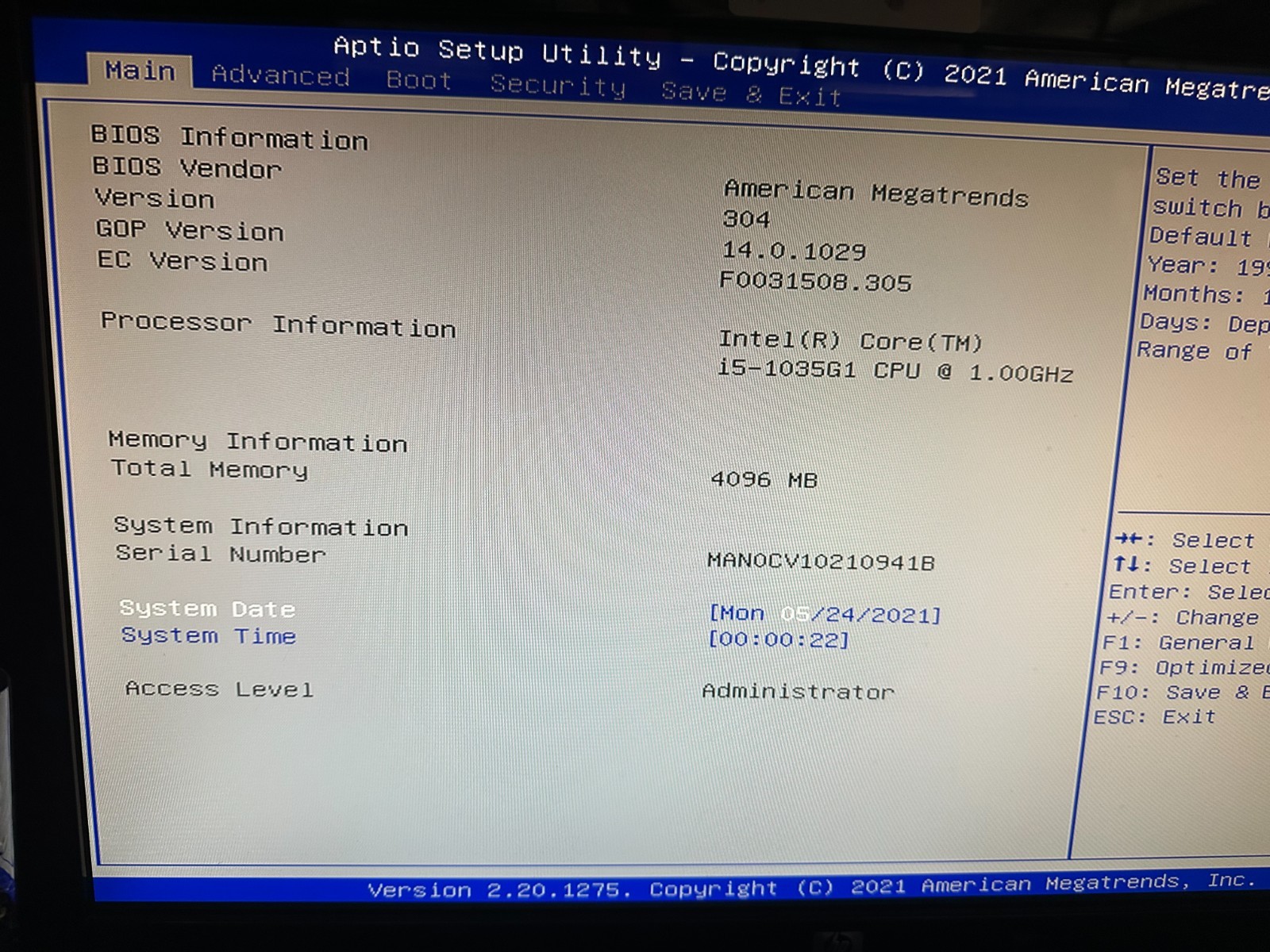 ASUS X712JA i5-1035G1 4gb Motherboard 90NB0SZ0-R00031 product photo 3