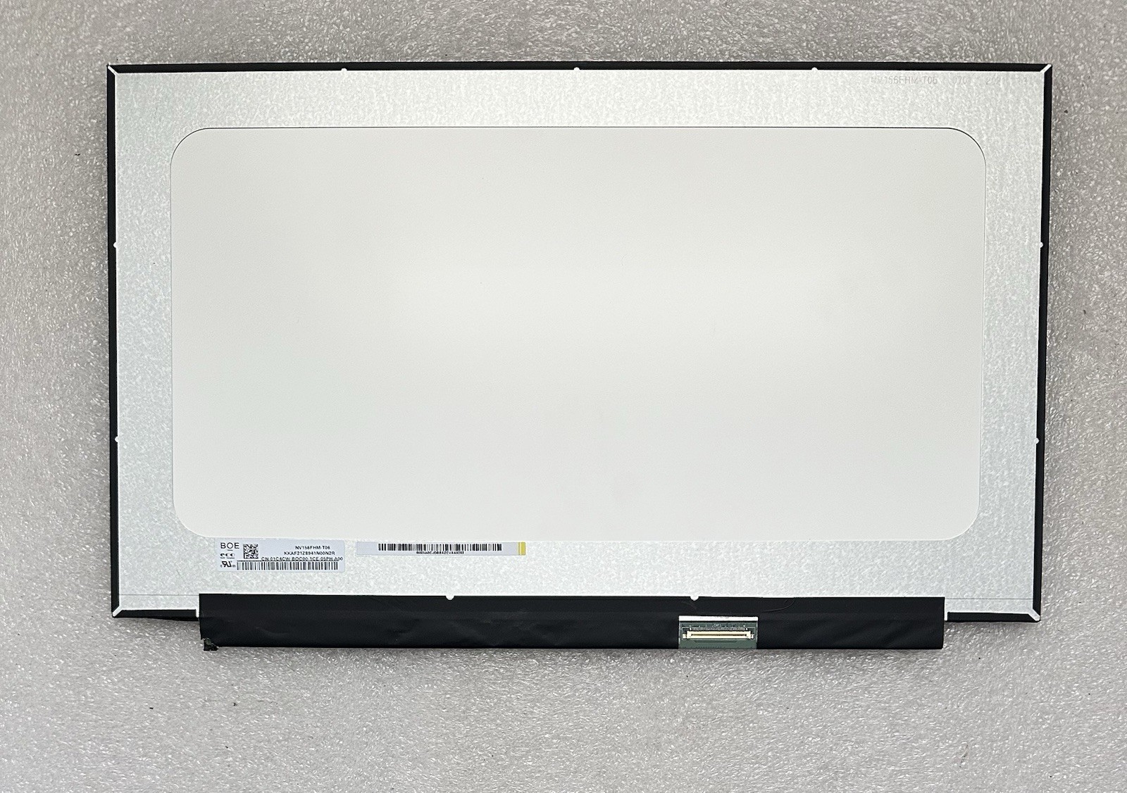 BOE 15.6” Matte Laptop FHD LCD Screen Panel 40pin Display NV156FHM-T06, 1C4CW Laptop Screen product photo 2