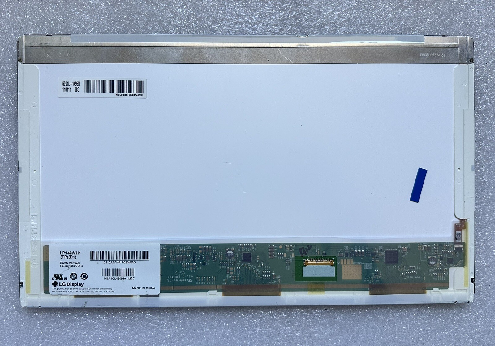 LG Display Matte 14" Laptop Screen Panel LP140WH1 (TP)(D1) 14-83 product photo 2
