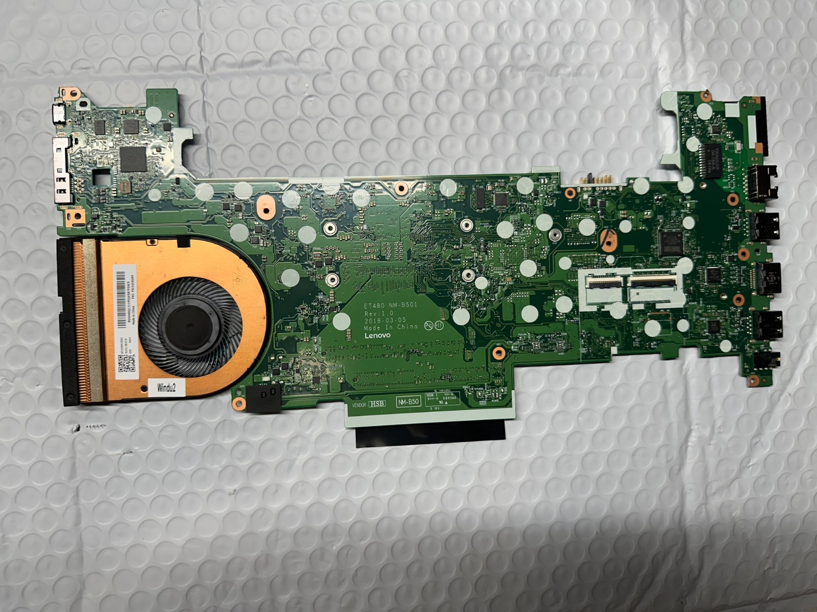 Lenovo Thinkpad T480 i5-8250u Motherboard 01YR328 product photo 2