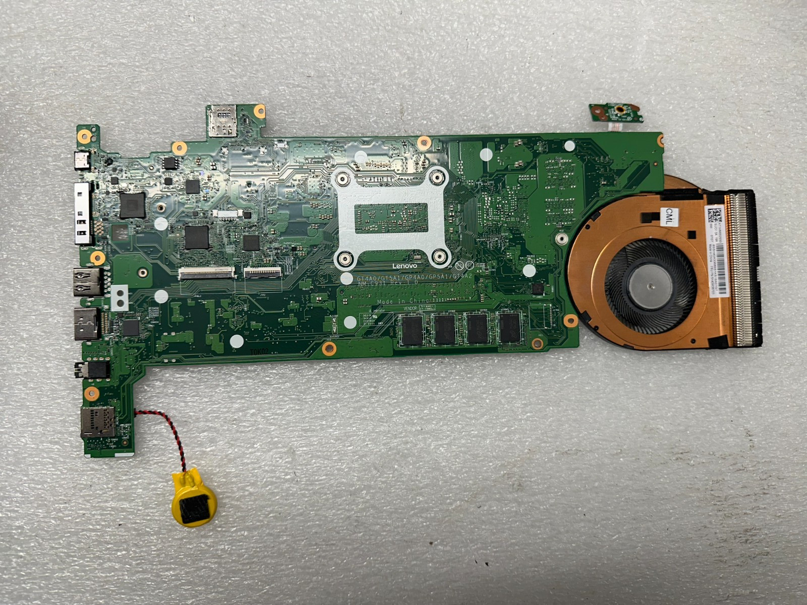 Lenovo Thinkpad T14 Gen 1 i7-10510u Motherboard 5B20Z45923 product photo 2