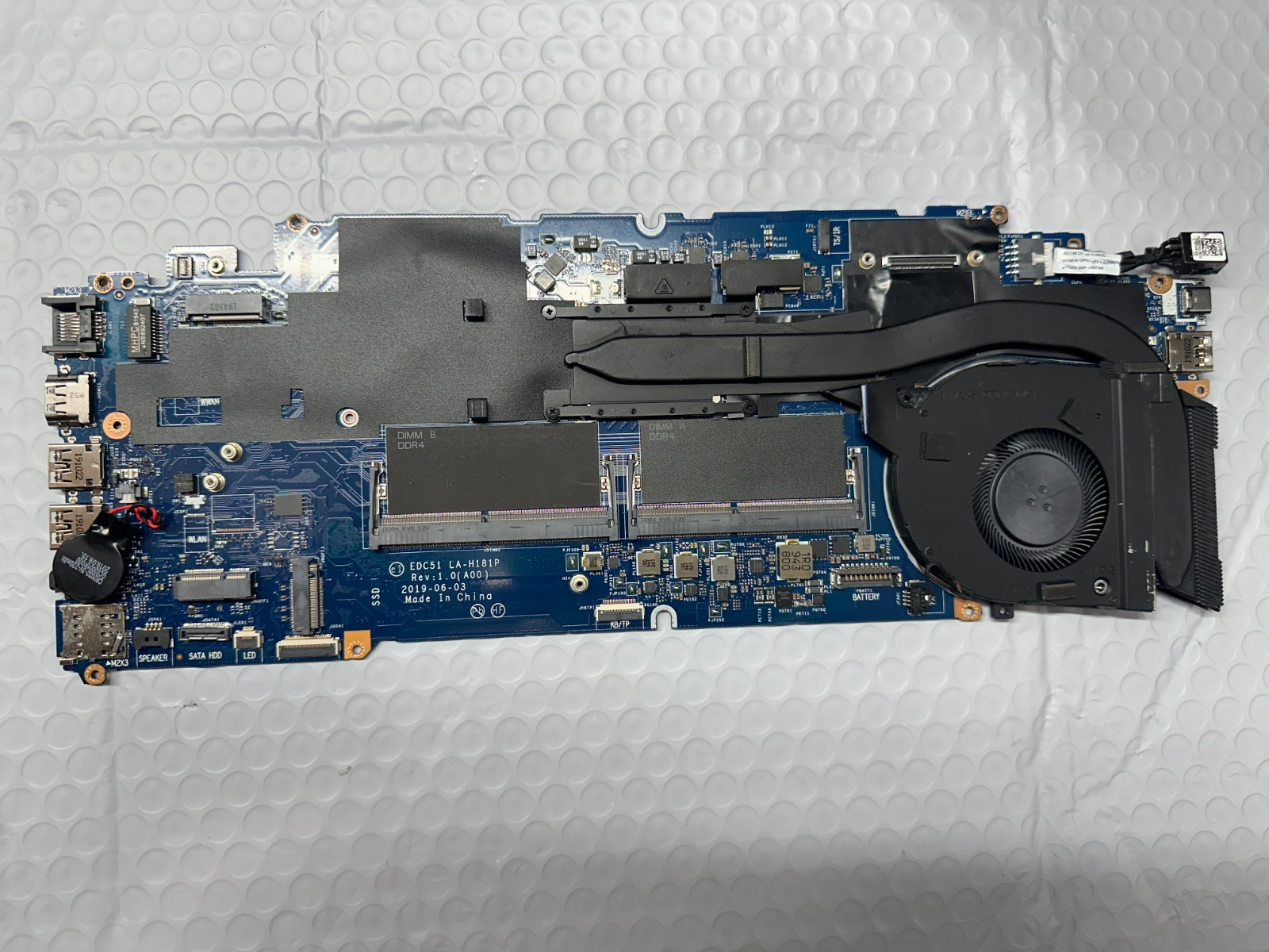 Dell Latitude 5501 i5-9400H Motherboard D9D89 product photo 1
