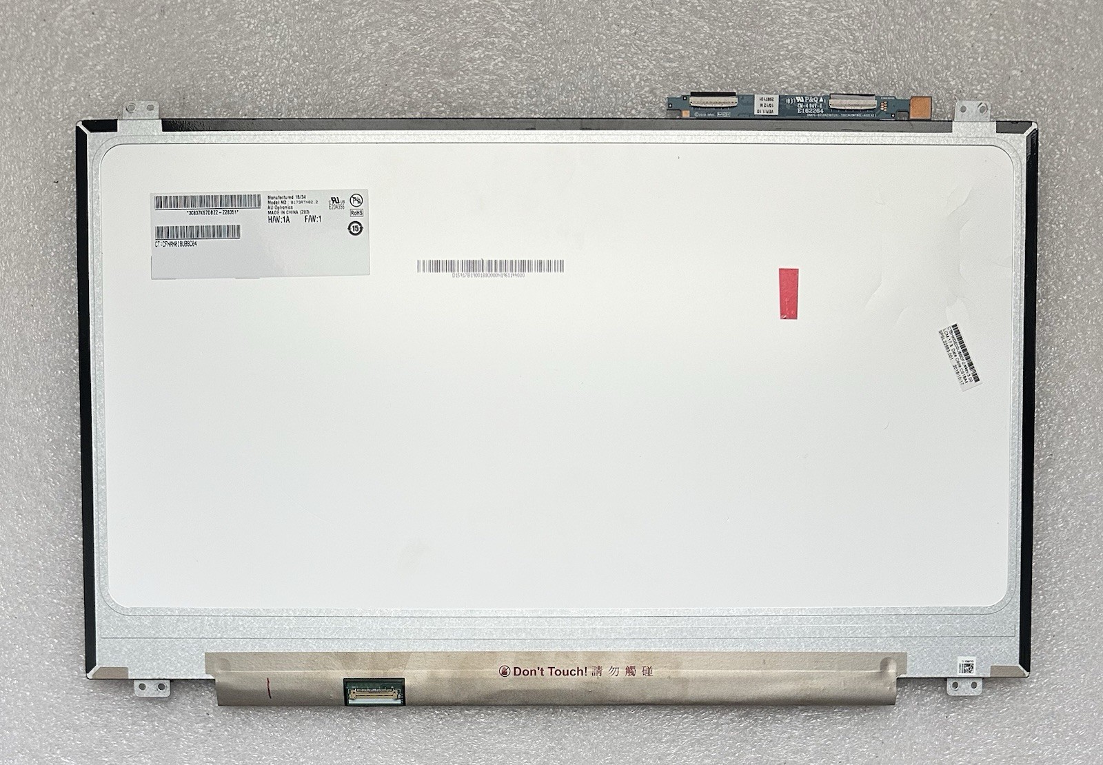 AUO AU Optronics 17.3" LCD Screen Display 30pin Panel B173RTN02.2, L22563-001 Laptop Screen product photo 2