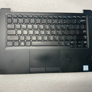 Dell Latitude 7290 palmrest touch pad keyboard fingerprinter scanner 7W4XR Palmrest Keyboard Assembly product photo 1