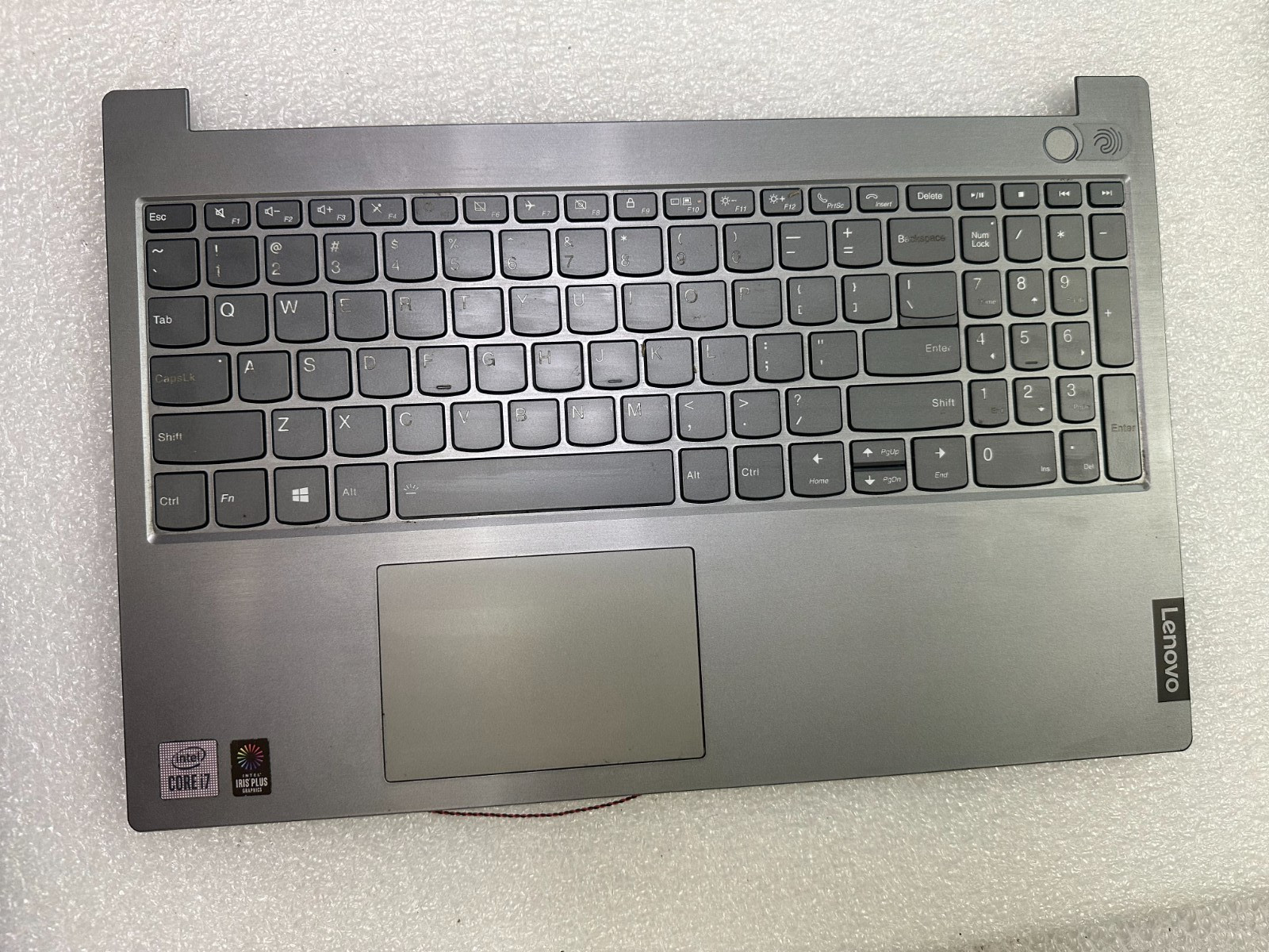 Lenovo Thinkbook 15-IML palmrest touch pad keyboard fingerprint scanner Palmrest Keyboard Assembly product photo 1