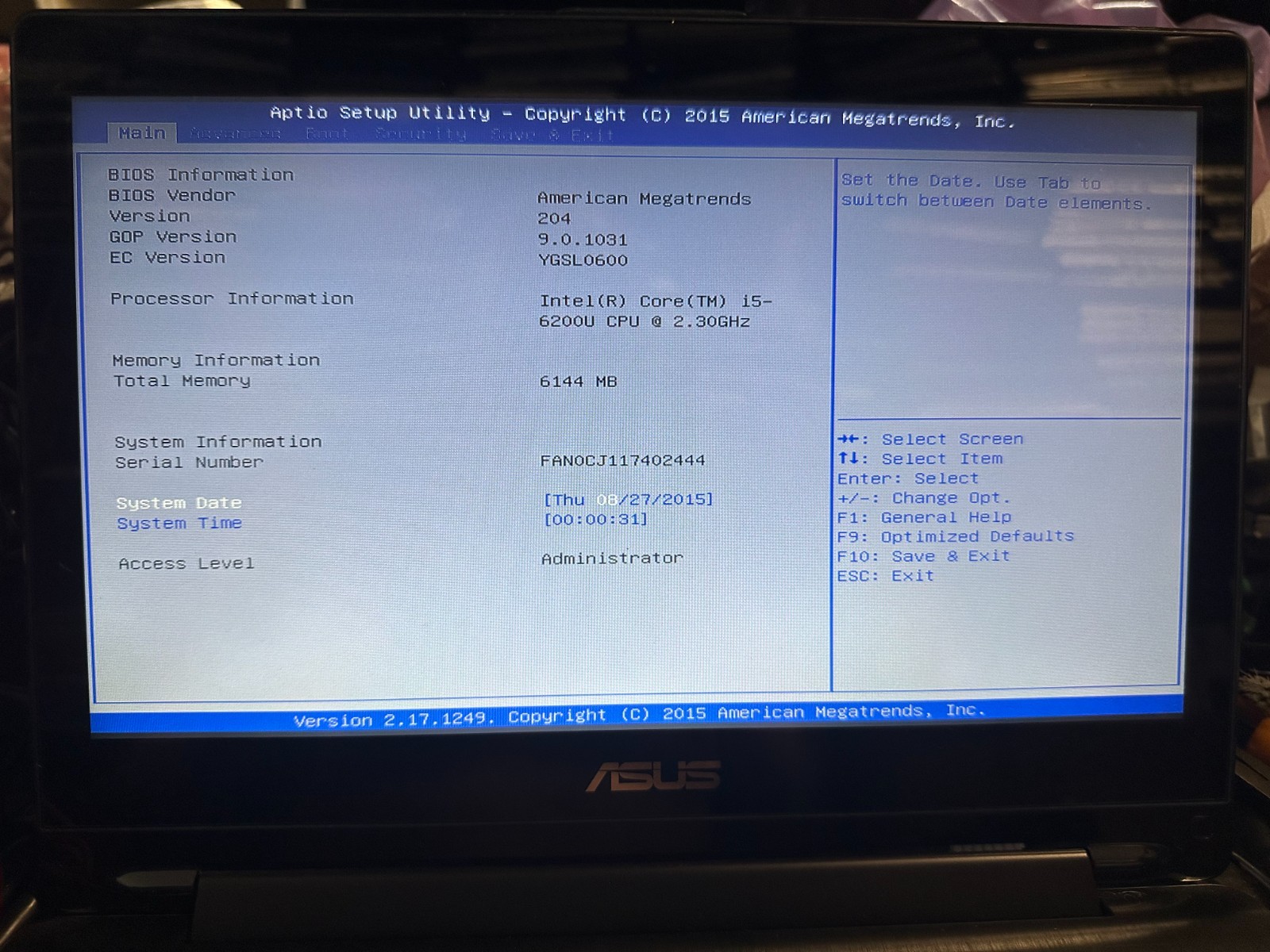 Asus Q302u i5-6200u 4gb Motherboard 60nb09z0-mb1520 product photo 3