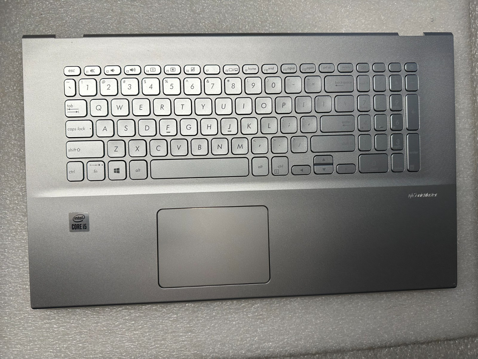Asus VivoBook X712J X712JA Palmrest Touchpad W/Keyboard 13N1-7GA0S01 Palmrest Keyboard Assembly product photo 1