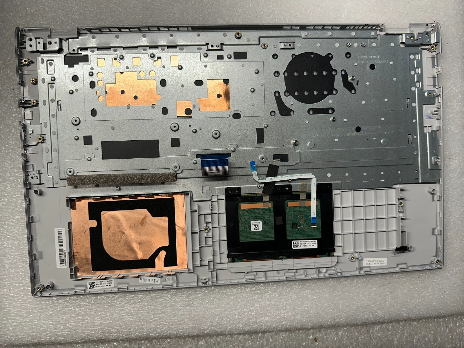 Asus VivoBook X712J X712JA Palmrest Touchpad W/Keyboard 13N1-7GA0S01 Palmrest Keyboard Assembly product photo 2
