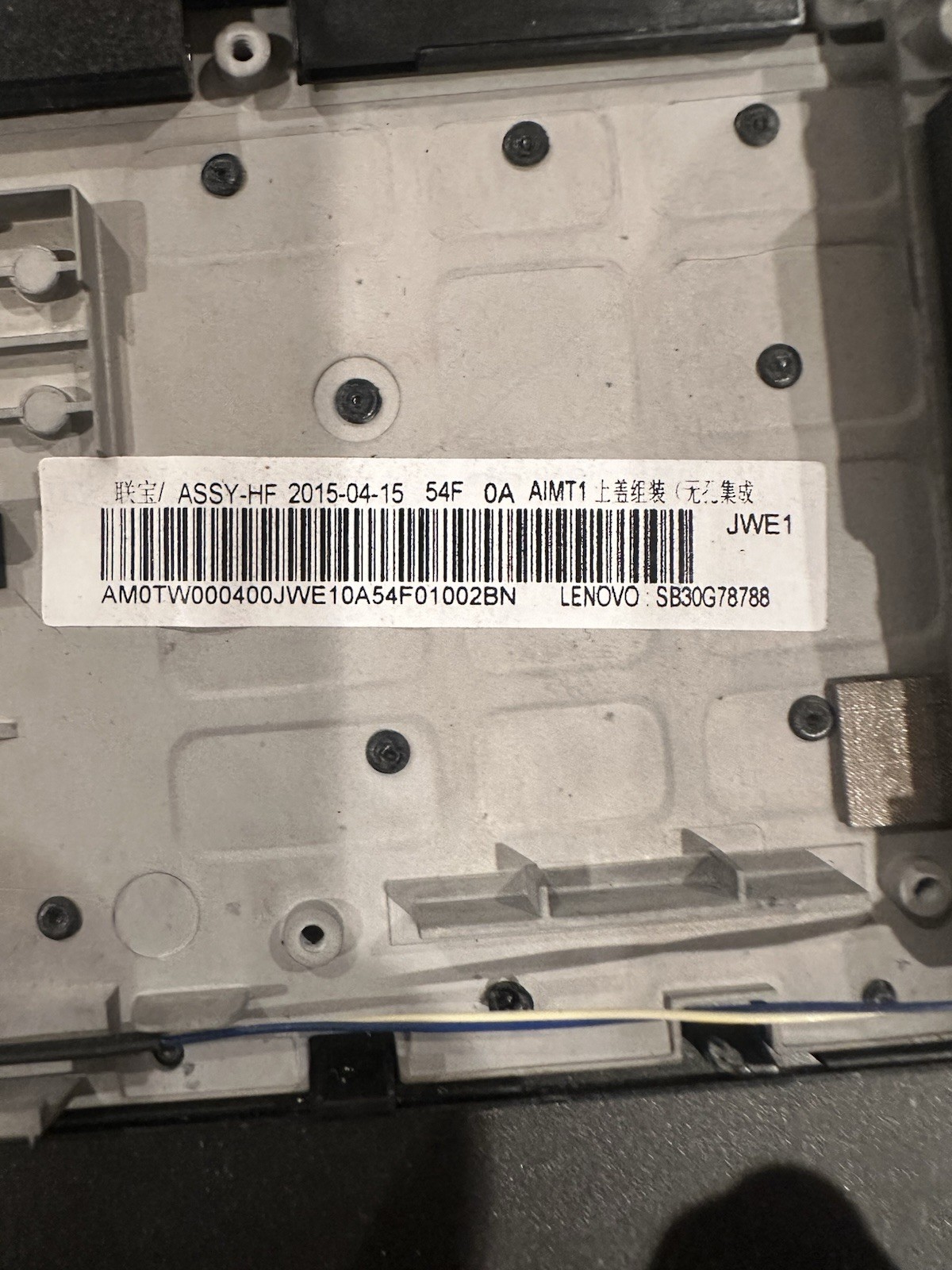 Lenovo Thinkpad T450s 14" Palmrest Touchpad US Keyboard SB30H33205 AM0TW000400 Palmrest Keyboard Assembly product photo 3