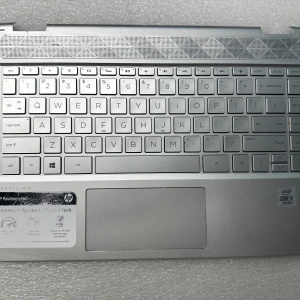 HP 14-cd palmrest touch pad keyboard L18953-001 Palmrest Keyboard Assembly product photo 1