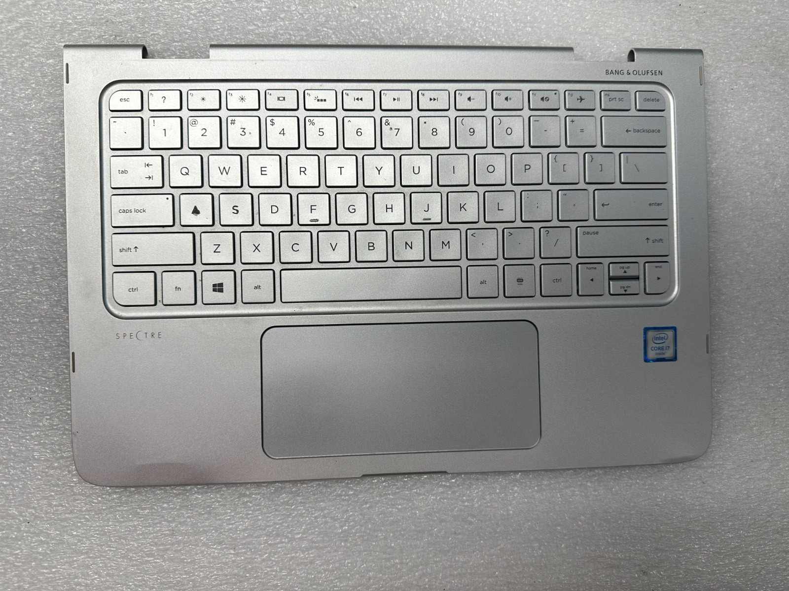 HP Spectre x360 13-4193nr palmrest touch pad keyboard 801508-001 Palmrest Keyboard Assembly product photo 1