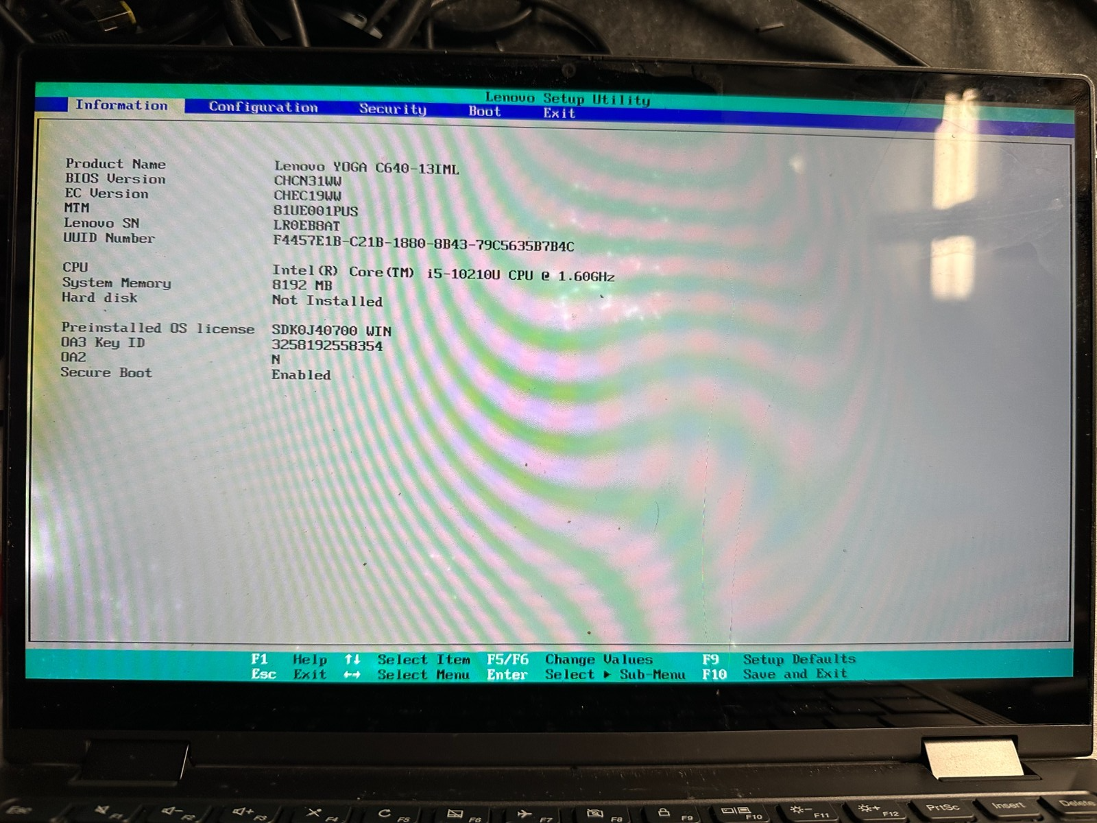 Lenovo YOGA C640-13IML i5-10210U 1.6 GHz Motherboard 8GB 5B20S43103 product photo 3