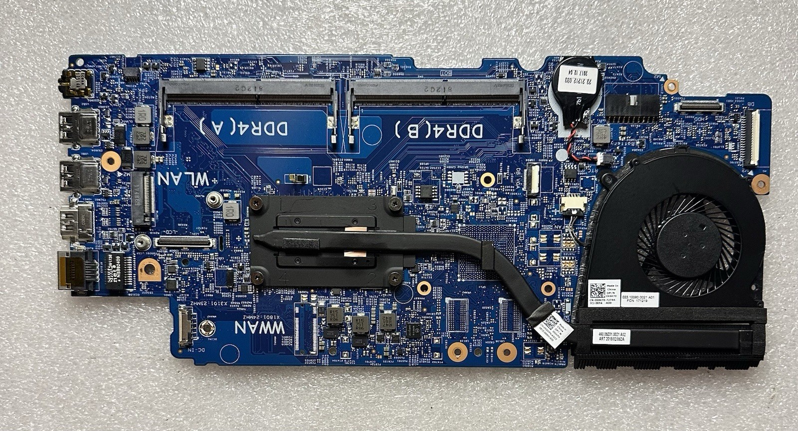 Dell Latitude 3480 14” Laptop Motherboard Intel Celeron 3865U 1.80GHz NPJPN product photo 1