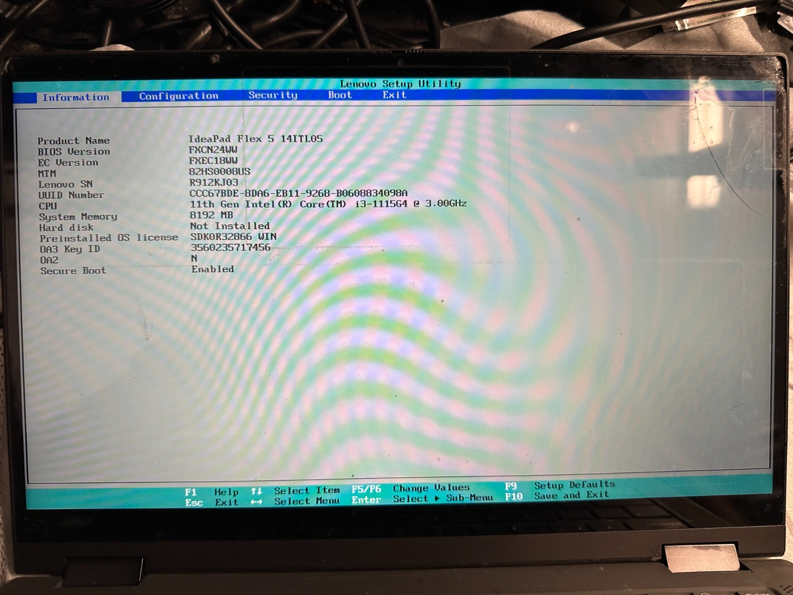 Lenovo IdeaPad Flex 5 14ITL05 Intel Core i3-1115G4 Motherboard 8GB 5B21B33121 product photo 3