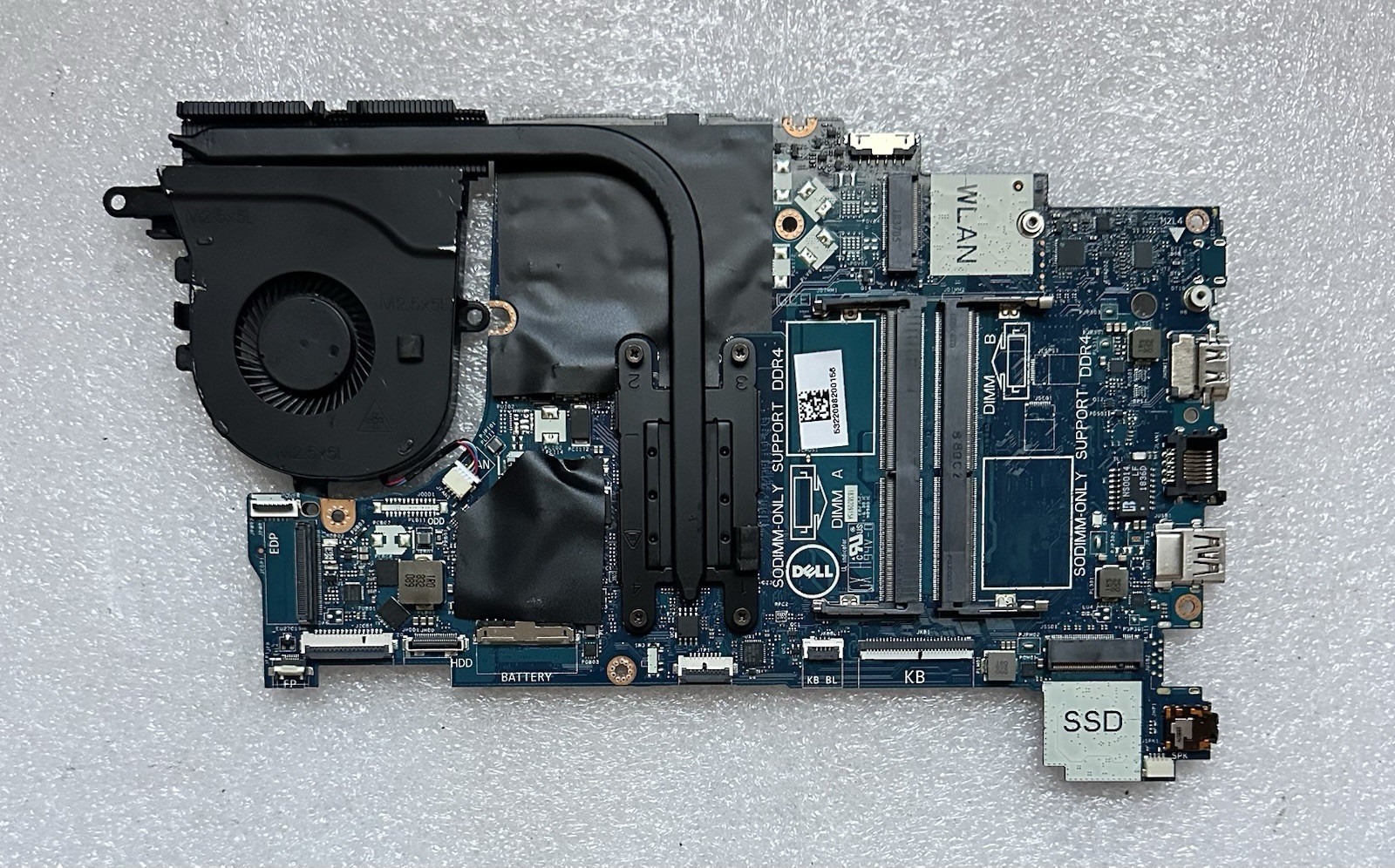 Dell Latitude 3490 Intel Core i3-8130U 2.20GHz DDR4 Laptop Motherboard 5NDV7 05NDV7 product photo 1