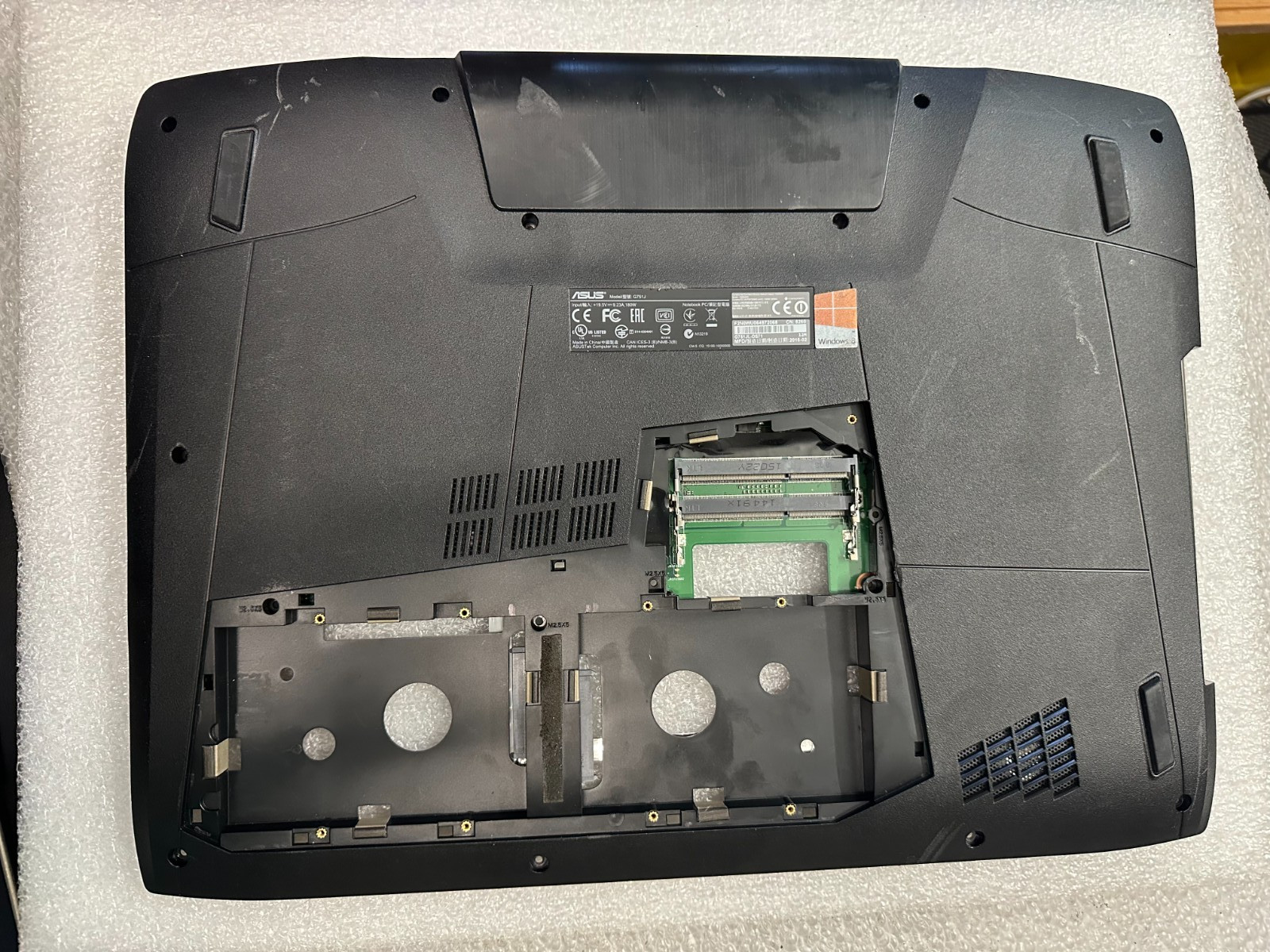 Asus G751JL-DS71 i7-4720HQ 2.60GHZ Motherboard GTX 965M 60NB0890-MB1203 product photo 2