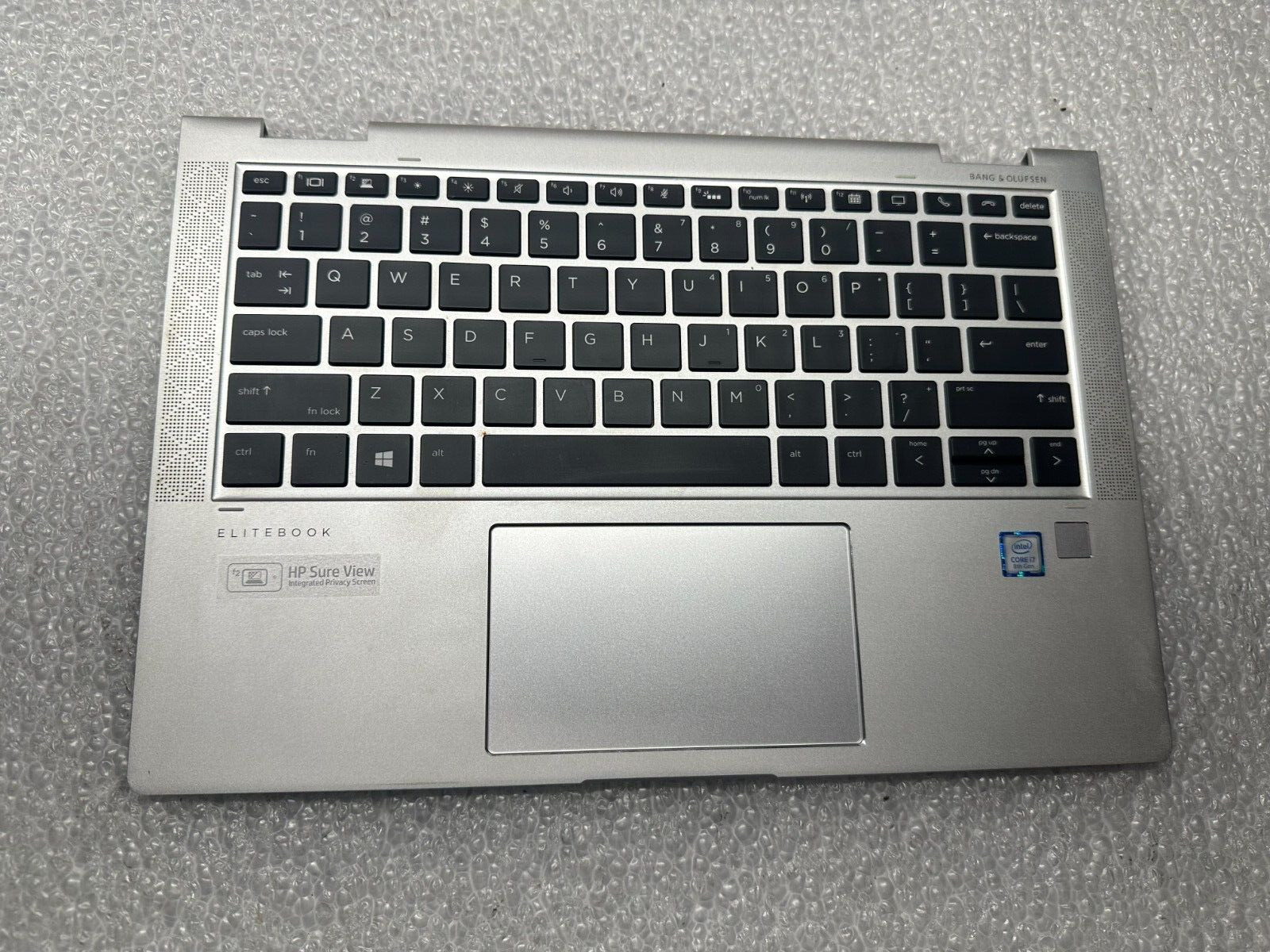 HP Elitebook 1030 g4 14in palmrest touch pad keyboard L70776-001 Palmrest Keyboard Assembly product photo 1