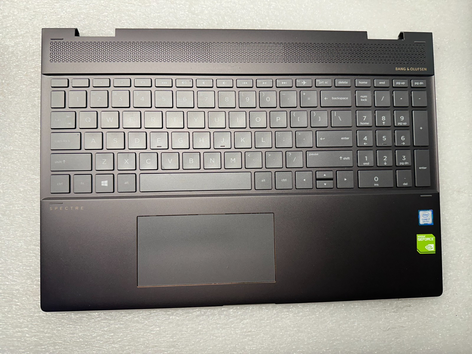 HP 15-ch011dx palmrest touch pad keyboard L15588-001 Palmrest Keyboard Assembly product photo 1