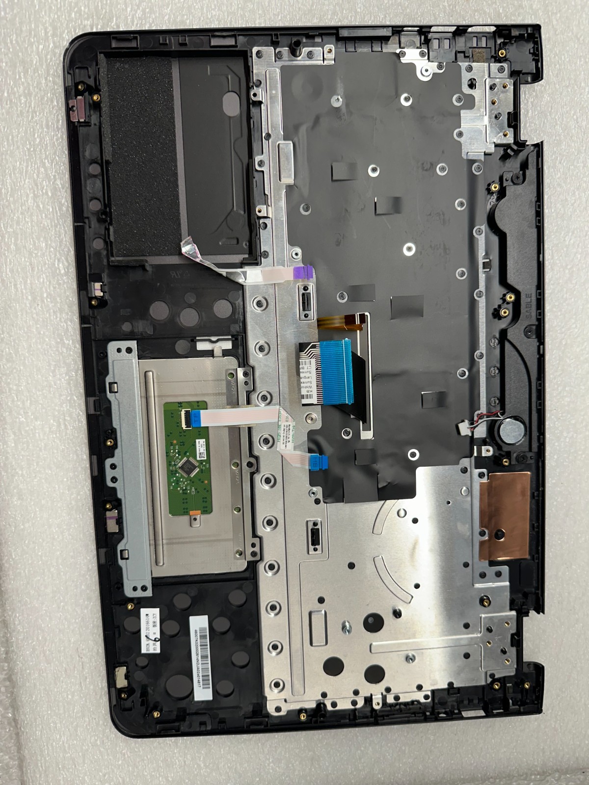 HP m6-ar004dx palmrest touch pad keyboard 857285-001 Palmrest Keyboard Assembly product photo 2