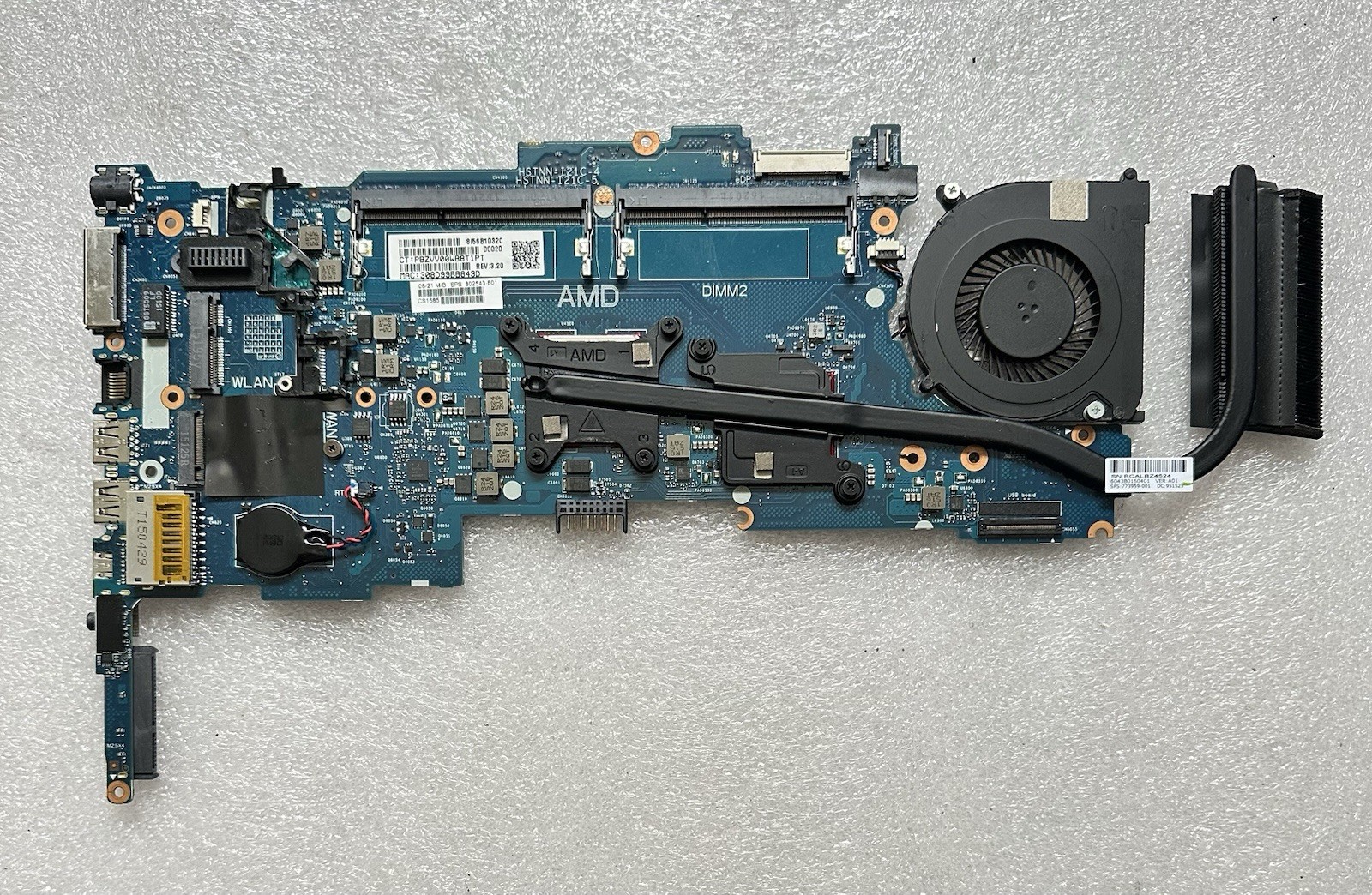 HP Elitebook 755 G2 Motherboard 802543-601 AMD Pro 7350B R6 2100 MHz product photo 1