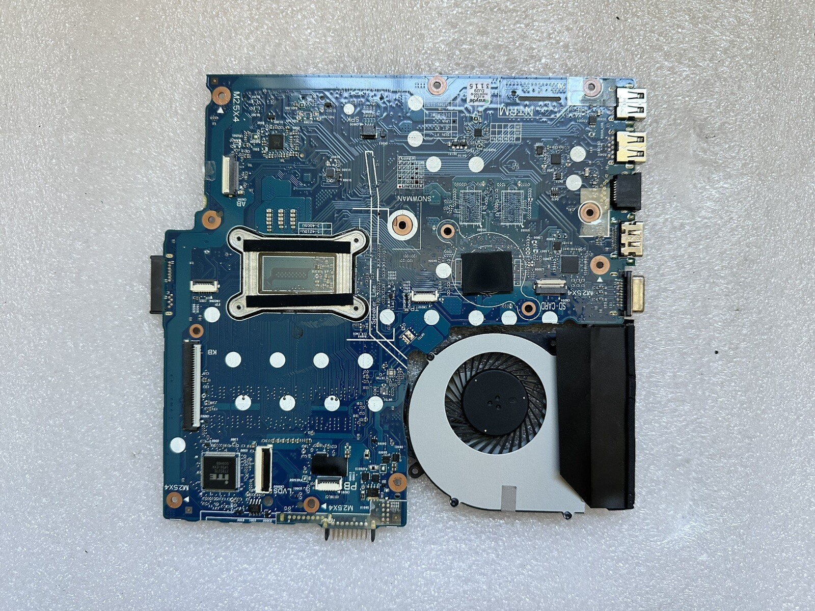 HP 340 G2 Notebook Core i3-4005U 1.70GHz Motherboard 796402-001 Heatsink & Fan Cooling Fan and Heatsink product photo 2