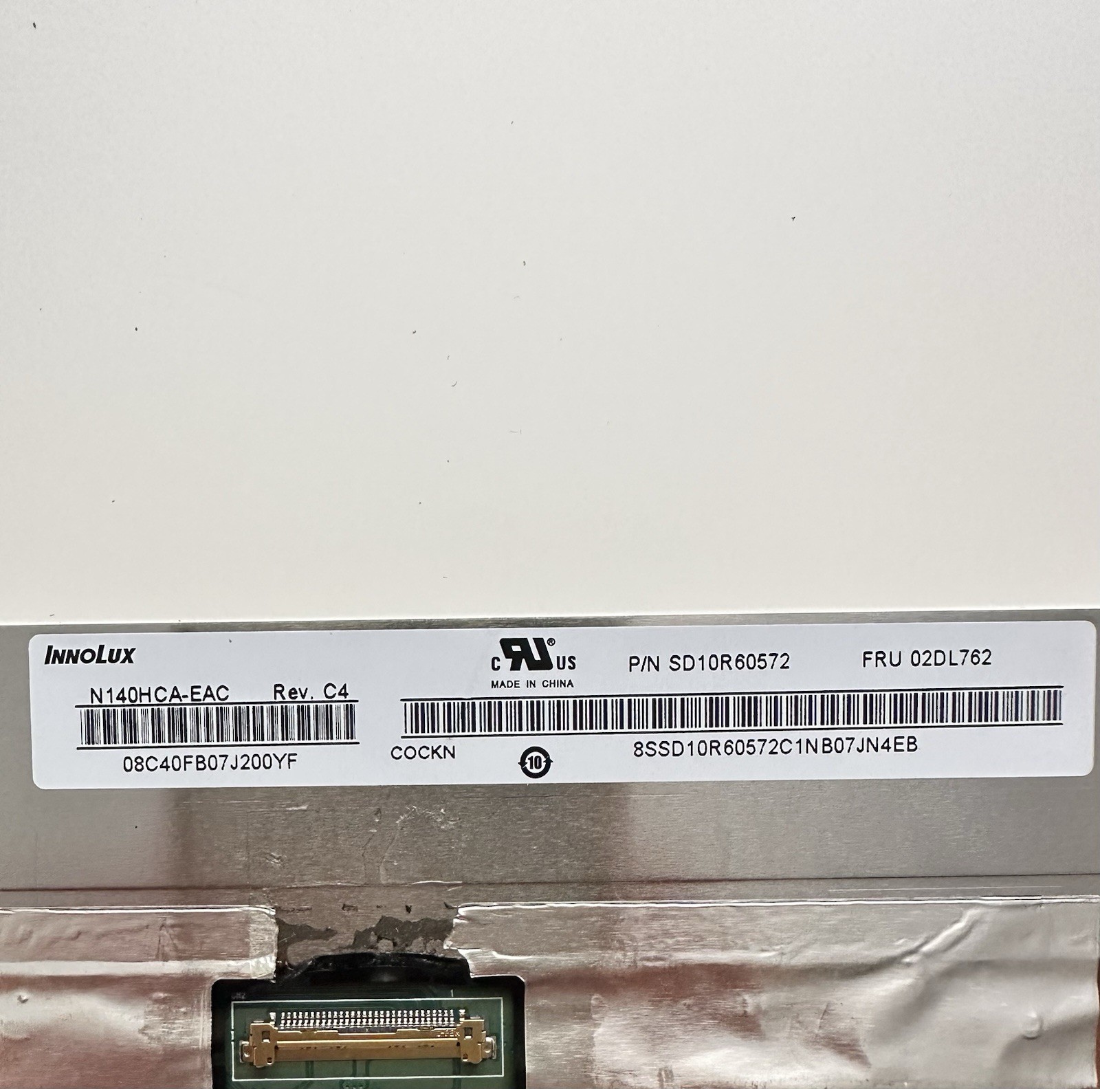 InnoLux 14" FHD LCD Laptop Screen N140HCA-EAC Rev. C4 Matte Display Panel, *READ product photo 4