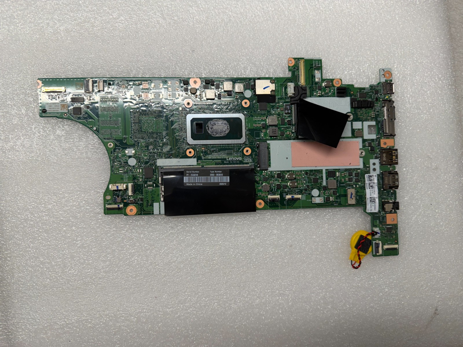 Lenovo Thinkpad T14 Gen 1 i5-10310U 8gb Motherboard 5B20Z45983 product photo 1
