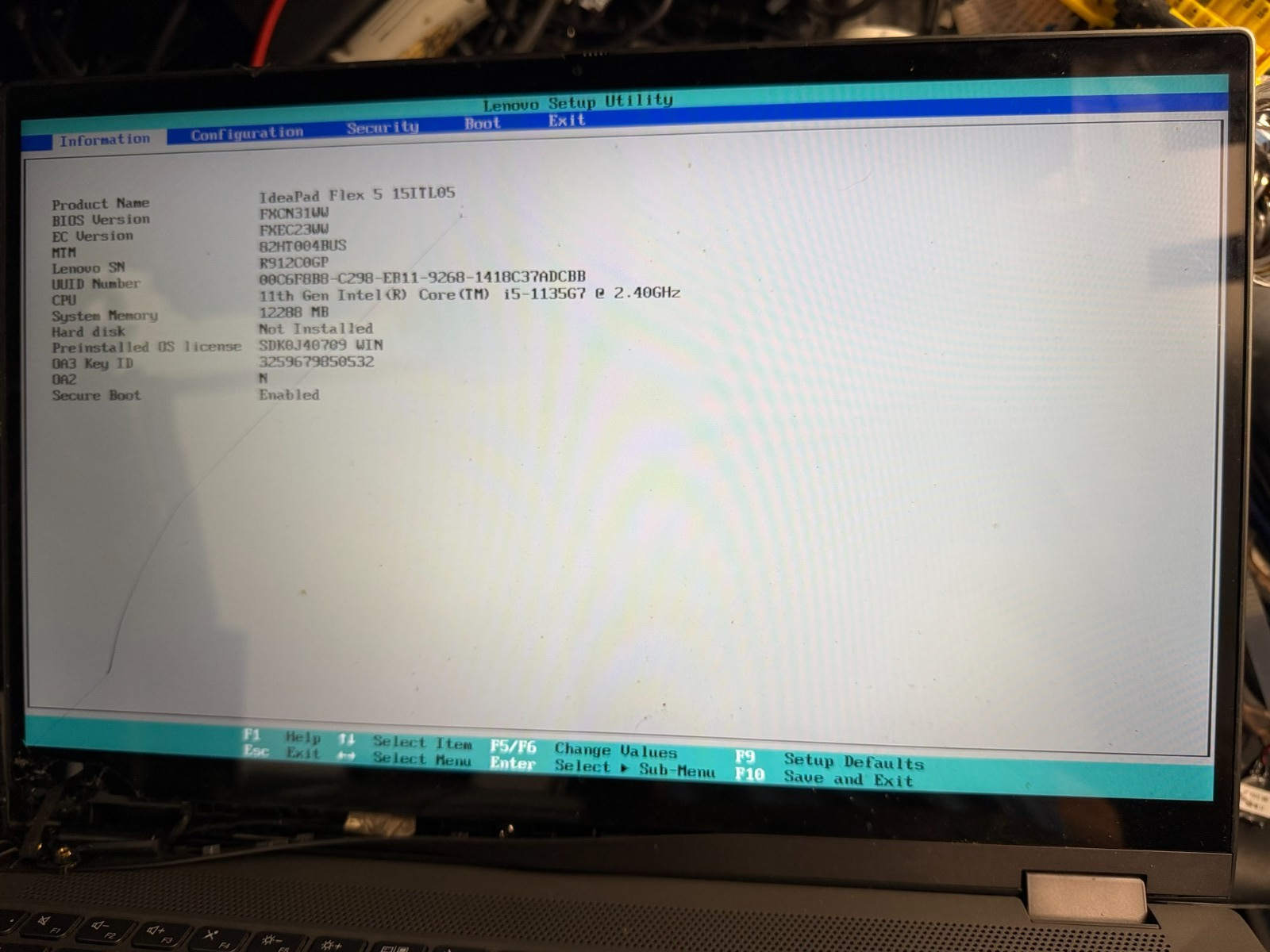 Lenovo Ideapad Flex 5 15ITL05 i5-1135g7 Motherboard 5B21B37517 product photo 3