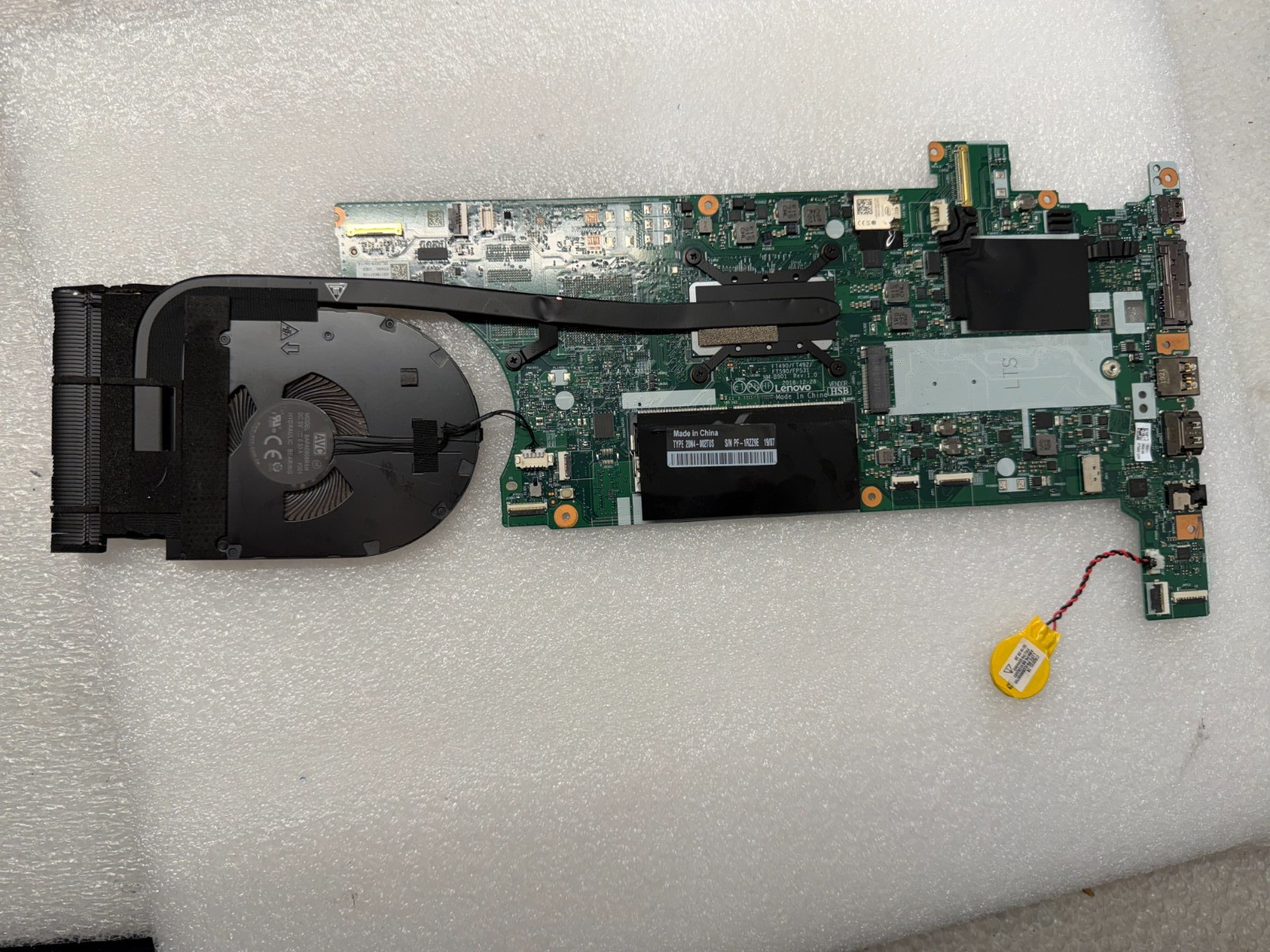 Lenovo Thinkpad T490 i7-8665u Motherboard 01YT398 product photo 1