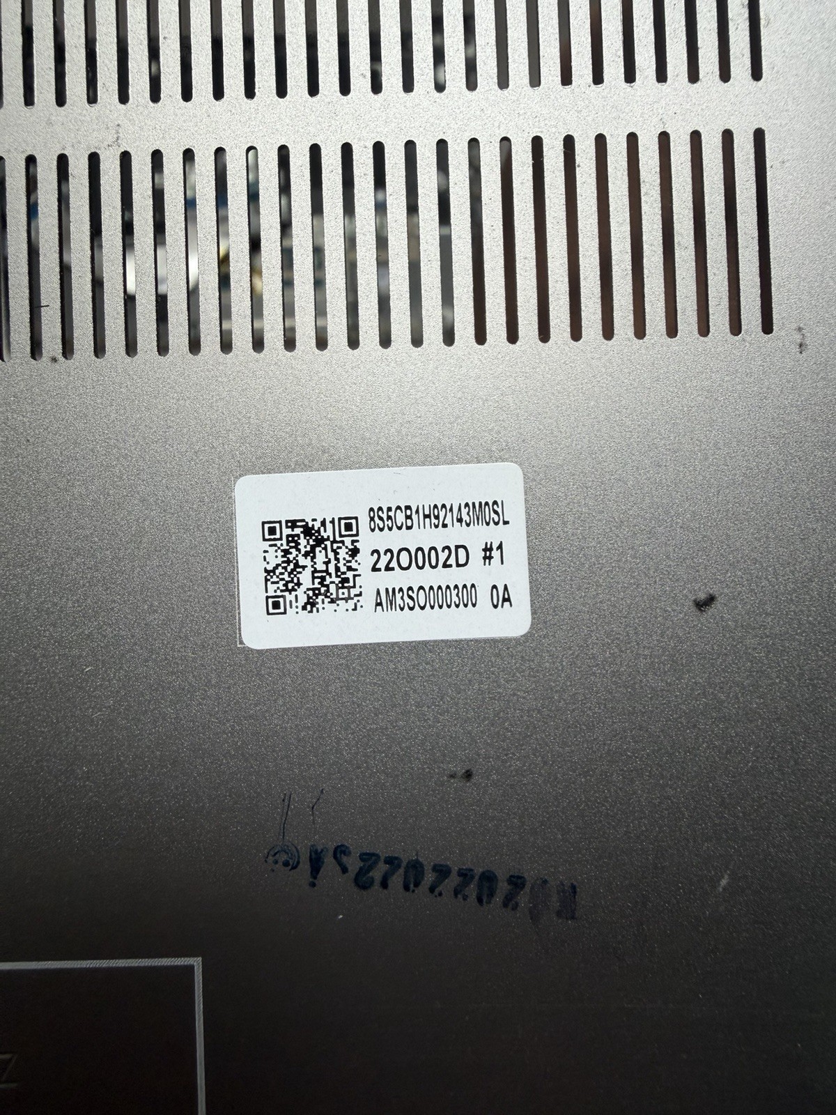 Lenovo ThinkBook 14 G4 ABA Palmrest Touchpad Keyboard + Lid, AP36R000100, Silver product photo 6