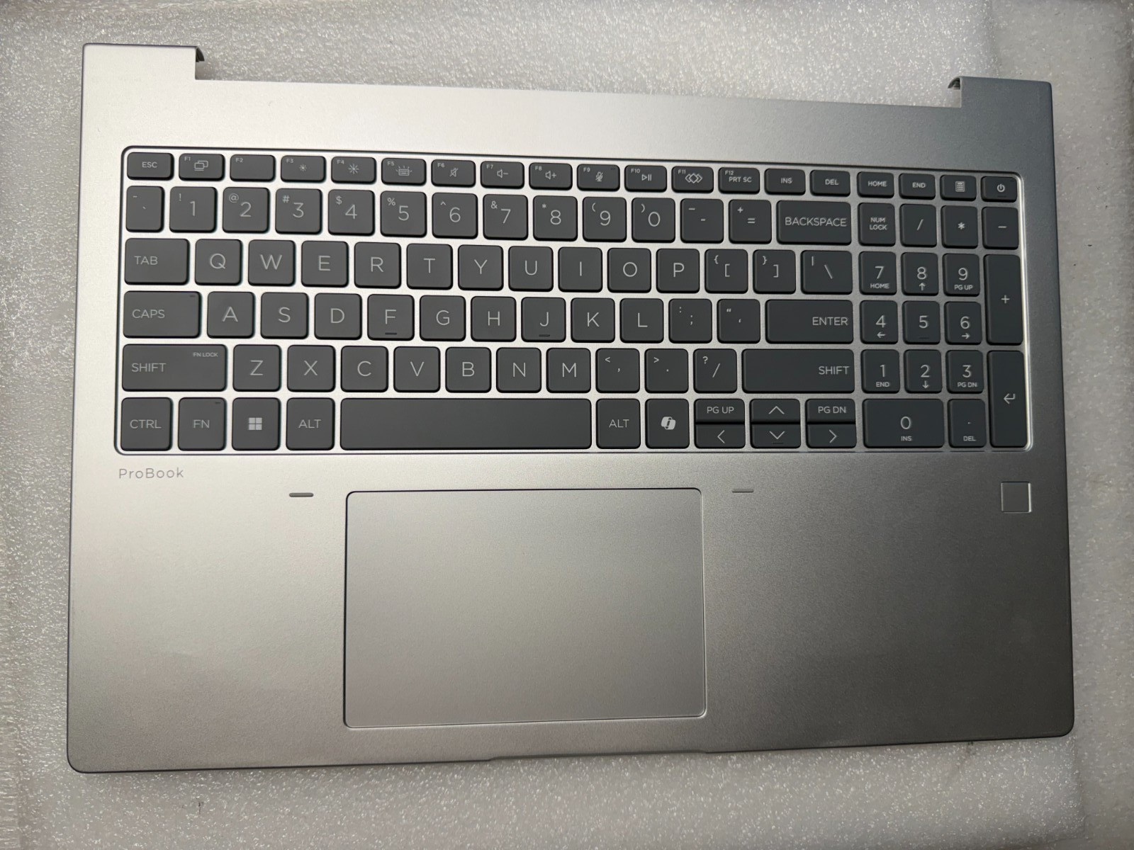 HP Probook 4 G1a 16 AI palmrest touch pad keyboard P38809-001 product photo 1