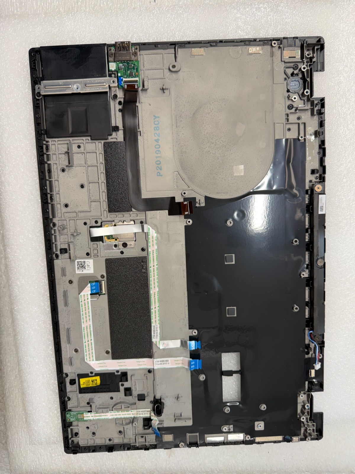 Lenovo Thinkpad T590 palmrest touch pad 02HK959 product photo 2