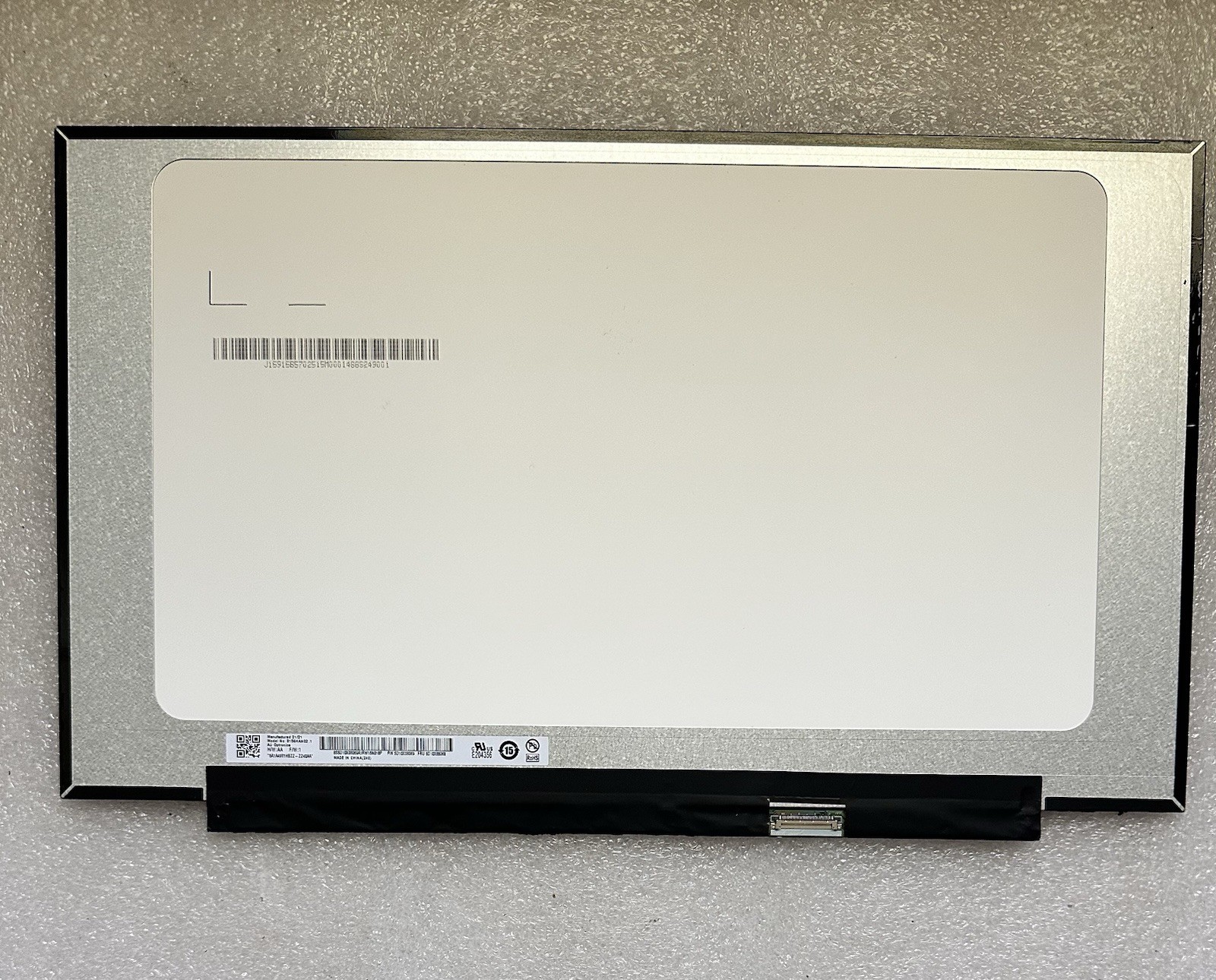 AUO 15.6” Matte LCD Laptop Screen Display 30Pin Panel B156HAN02.1, 5D10X08068 product photo 2