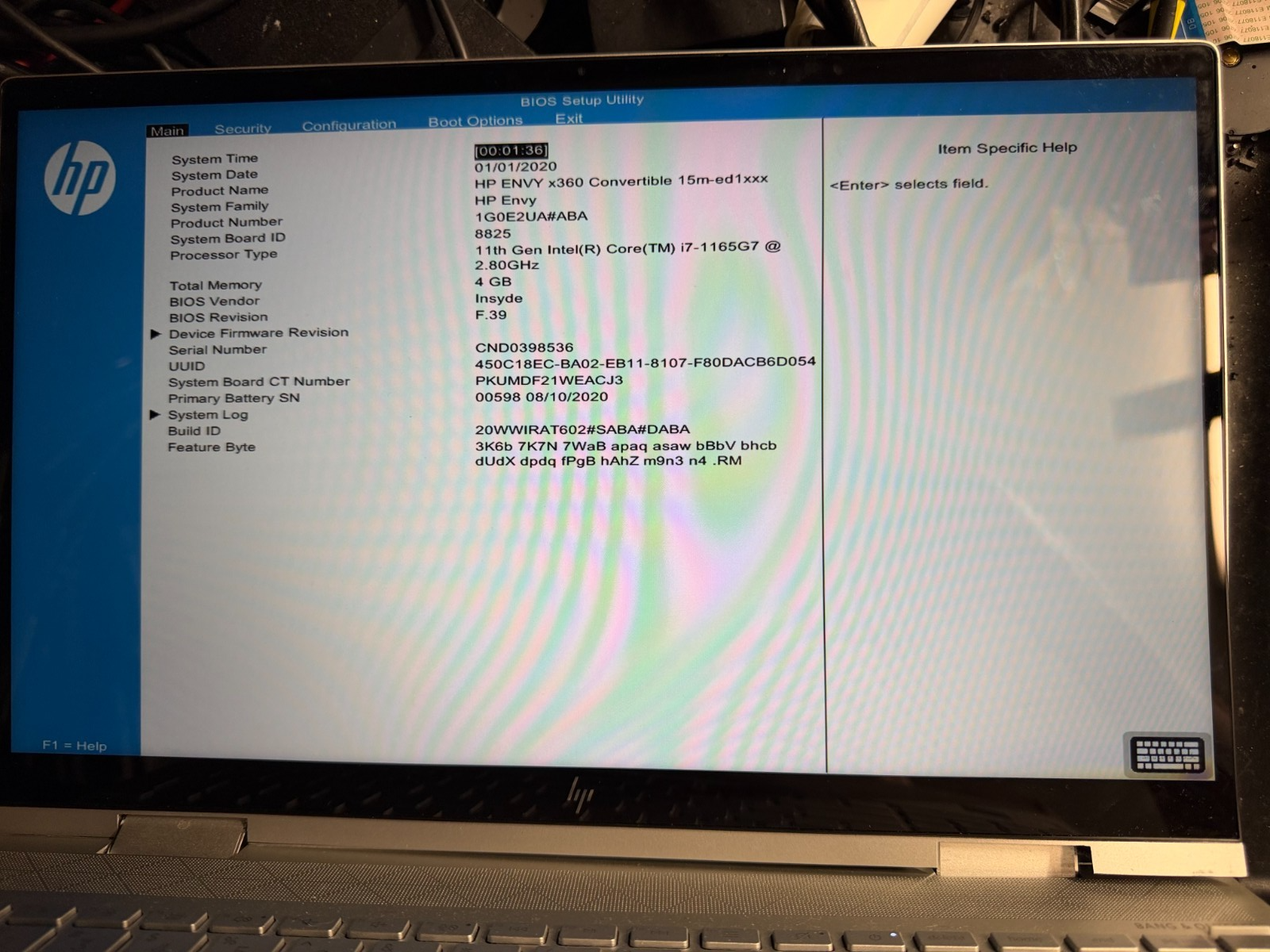 HP 15m-ed1023dx 15.6 FHD touch screen lcd panel display assembly B156HAN02.5 product photo 4