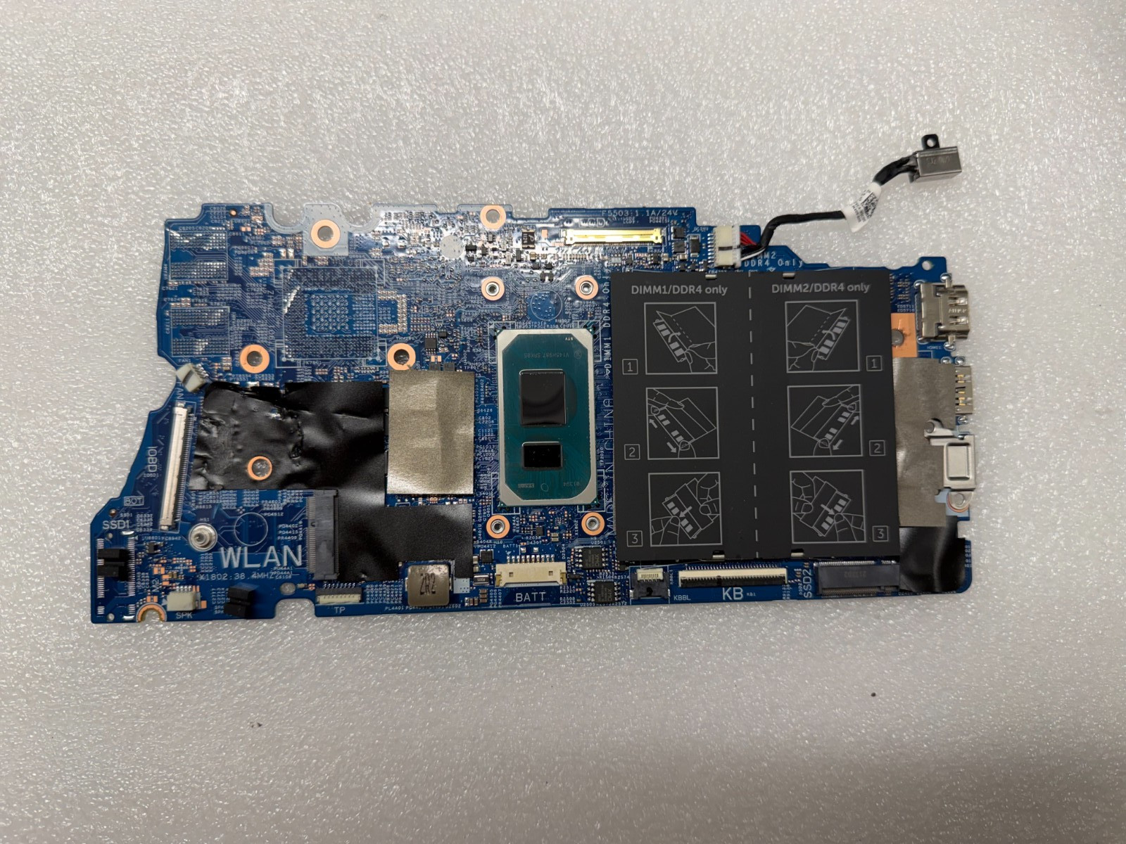 Dell Inspiron 7506 2n1 15.6" laptop i5-1135G7 Motherboard YGNMD product photo 1