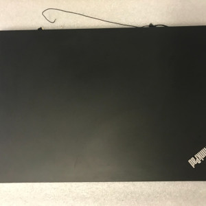 Lenovo ThinkPad T590 LCD back cover with bezel hinges and cable 01YT317 product photo 1