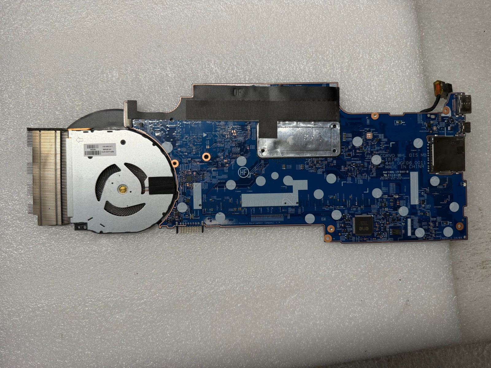 HP 15-dq100 i5-10210u Motherboard L72029-601 read product photo 2