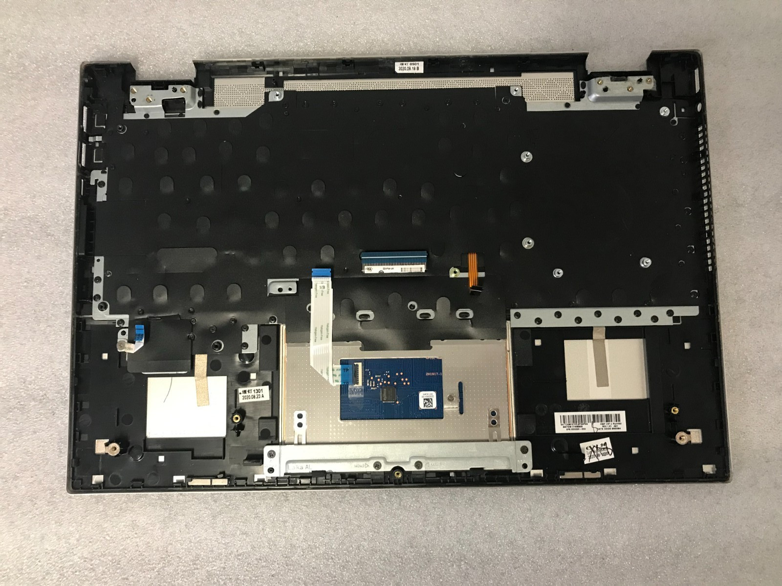HP Pavilion x360 m convertible palmrest touchpad backlit keyboard L96523-001 product photo 2