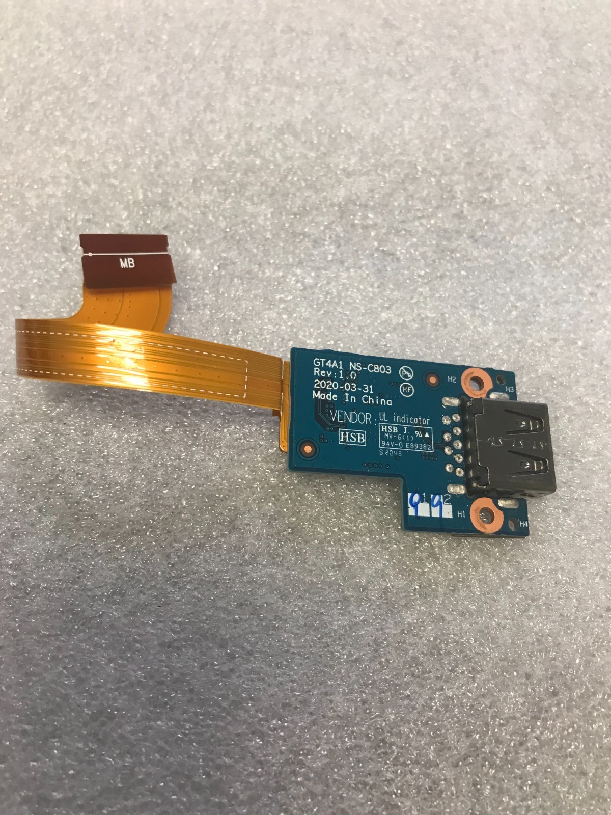 Lenovo Thinkpad T14 Gen 1 USB board with cable 5C50S73048 product photo 2