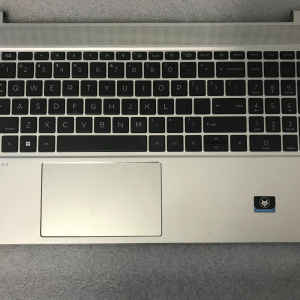 HP Probook 455 G9 palmrest touchpad backlit keyboard product photo 1