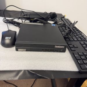 Lenovo ThinkCentre M70q Gen 3 Tiny i5-12500T 250GB SSD 16GB RAM Win 11 Pro product photo 1