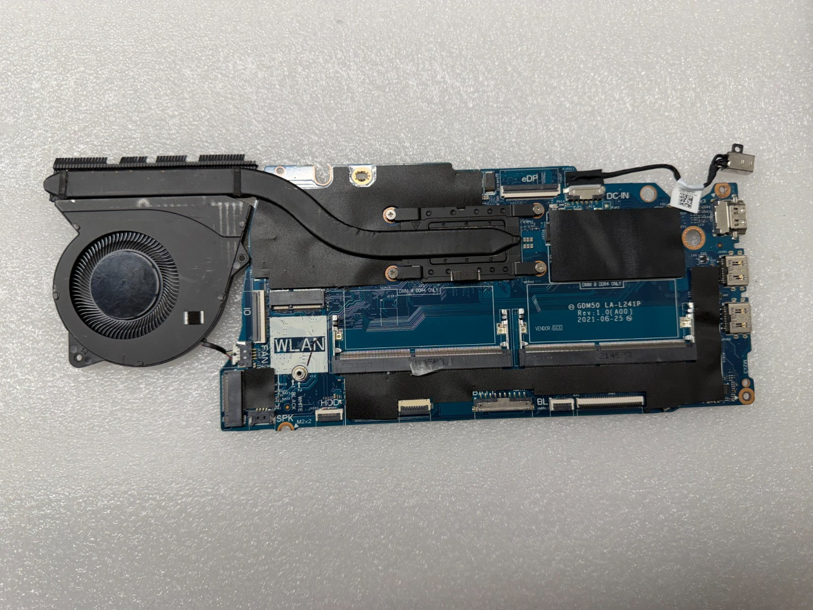 Dell Inspiron 15 3511 Motherboard i7-1165G7 6F315 product photo 1
