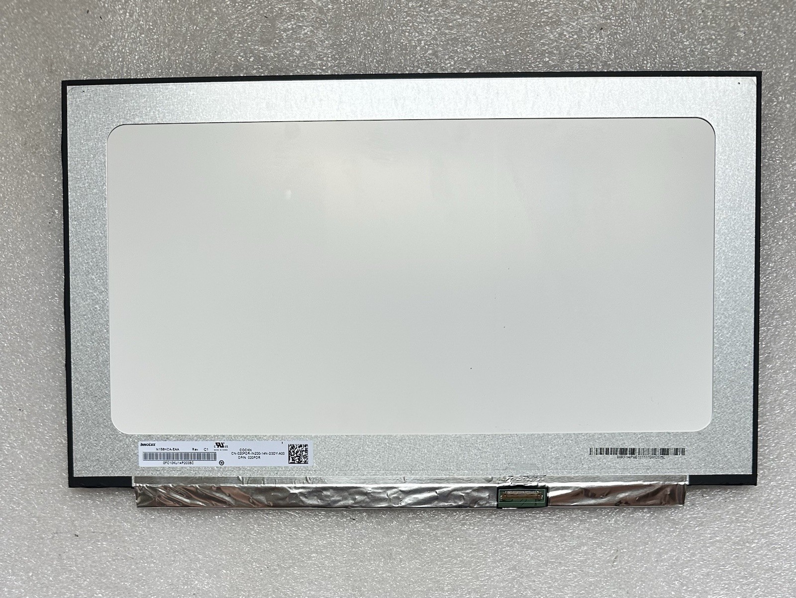 InnoLux 15.6" Matte Laptop Screen Display 30Pin Panel N156HCA-EAA REV.C1, 20PDR product photo 2