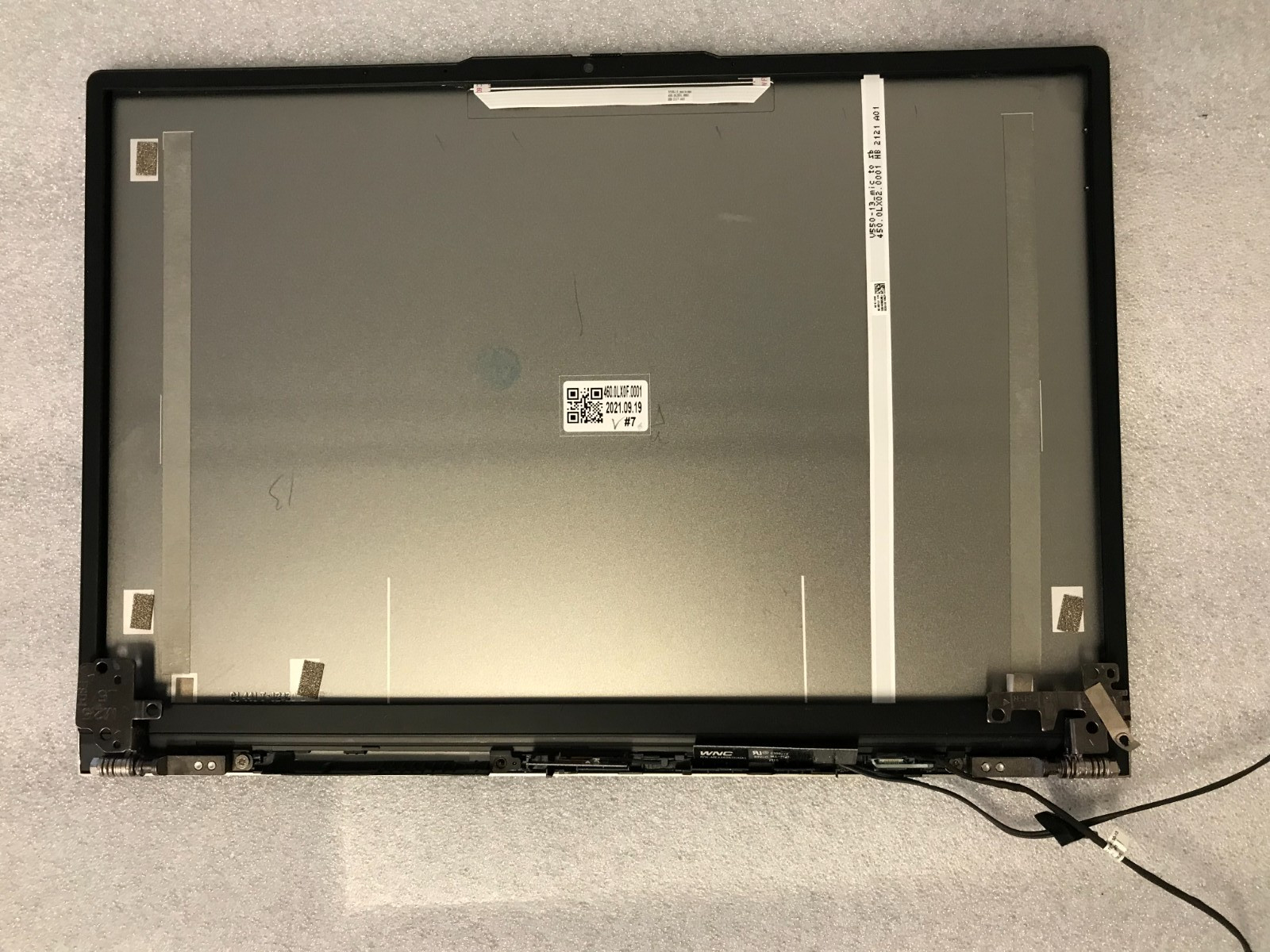 Lenovo ThinkBook 13s G2 LCD back cover hinges and bezel 5CB1B01333 product photo 2
