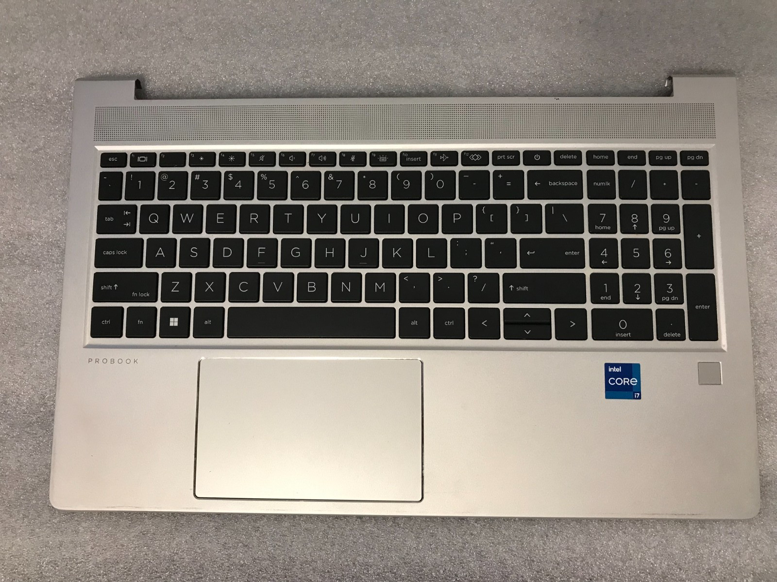 HP Probook 450 g10 palmrest touchpad backlit keyboard N43874-001 product photo 1